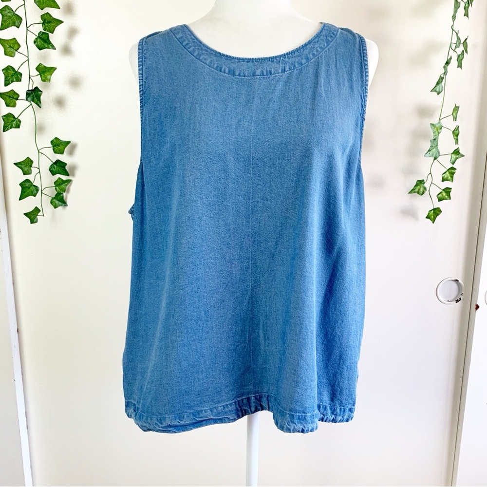 GAP Denim Tank Top XL